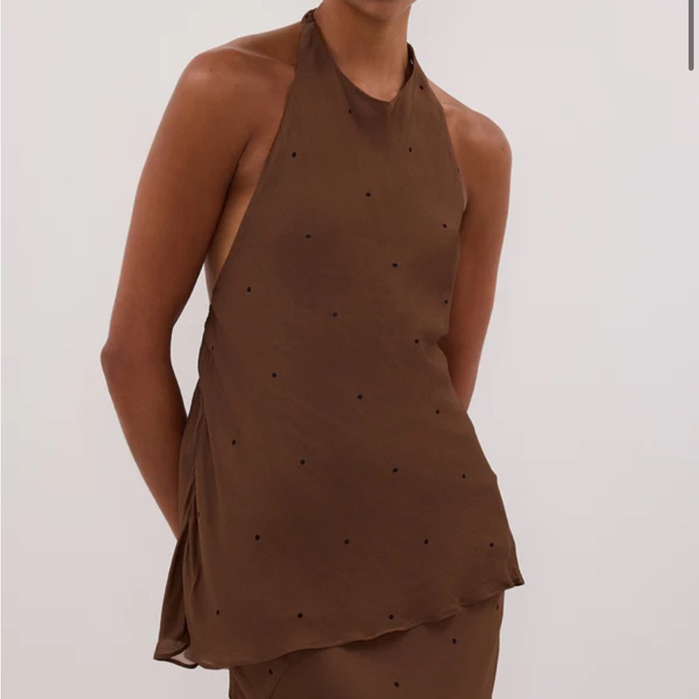 DISSH Melrose Fondant Halter Top